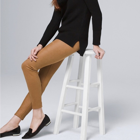 WHBM snake ultra suede legging. - Picture 3 of 12